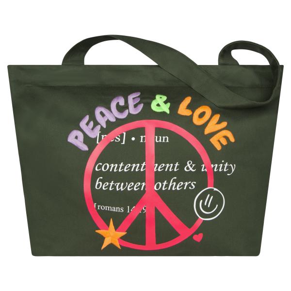 Tasche Shopper Peace and Love